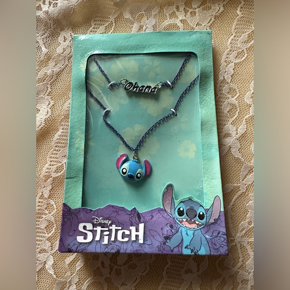 STITCH Ohana Necklace From Lilo & Stich